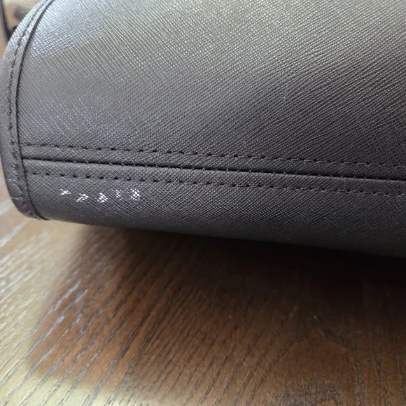 Michael Kors Black Tote with Gold Hardware - Picture 10 of 16